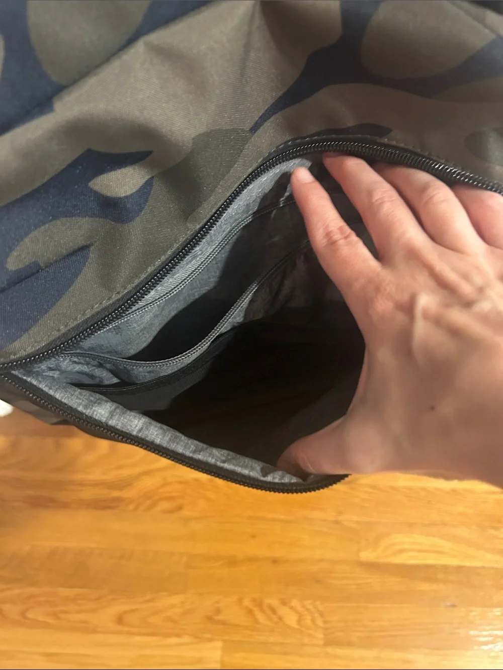 Camo Champion backpack